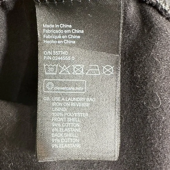 H&M Black and Gold Skeleton Sequin Mini Dress XS - Picture 4 of 6